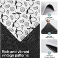 thumbnail image 3 of BlackWhite Lemon Fruit Slices White Pattern Kitchen Rugs Sets Of 3,Kitchen Runner Rugs Non Skid Washable,Decorative Kitchen Floor Mats for Kitchen,Sink,Laundry,17"x30"+ 17"x47" + 17"x59", 3 of 6