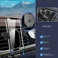 thumbnail image 2 of Support de Téléphone de Voiture Magnétique Universel Réglable Accessoires pour Voiture, Compatible avec iPhone Cellulaire, 2 of 4