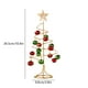 thumbnail image 3 of RKSTN christmas deals Tabletop Metal Christmas Tree Wrought Iron Ornament Display Stand Christmas Ornament 11 Inch Desktop Decorations Mini Xmas Tree, 3 of 6
