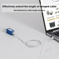 thumbnail image 3 of iwillink 5-Pack RJ45 Cat6 Inline Coupler, Female to Female Ethernet Coupler, RJ45 Coupler for Cat7/Cat6/Cat5e/Cat5 Ethernet Cables, Ethernet Extender Adapter, Blue, 3 of 5