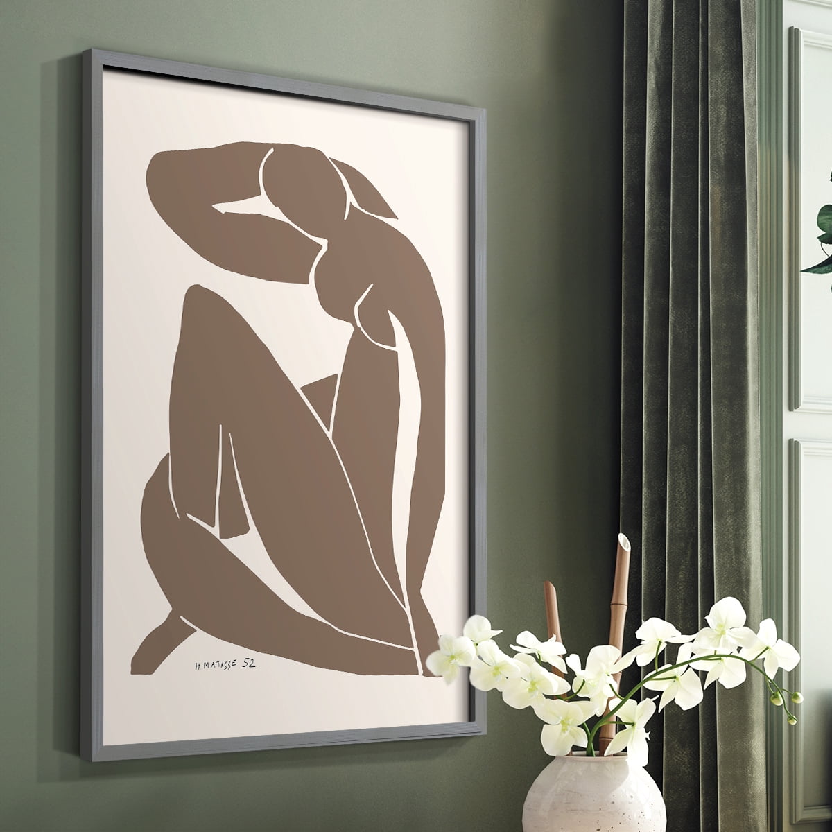 Matisse CCXIII in Solid Wood 22 x 28 Framed Print