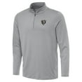 thumbnail image 2 of Men's Antigua  Gray Chicago Bears Reprocess Quarter-Zip Top, 2 of 4