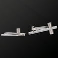 thumbnail image 5 of Door Pivot Hinge, 2pcs 360 Degree Rotation Hidden Door Shaft Pivot Hinges(130 X 25 Mm), 5 of 5