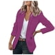 thumbnail image 1 of Blazer Chaquetas Para Mujer Blazers Color Sólido Botón Bolsillo Recreativo Manga Larga Traje Abrigo Tops Odeerbi ODB132402, 1 of 4