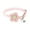 Pink, variant on Floral Plush Pet Collar With Bell - Adjustable Soft Velvet Cats & Small Dog Collar, Multiple Color Options, Stylish Pet Accessory With Safety Buckle,Gifts for Pets and Pet Lovers(Pink,7.1-11.8In)