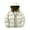 Beige, variant on qolati Men's Hooded Puffer Jacket Winter Coat Warm Thickened Zip Up Color Block Quilted Padded Jackets with Pockets