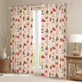 thumbnail image 2 of Homewish Chic Christmas Tree Black Out Curtains,Lovely Kitten Curtains Pack of 2 (42x63 Each),Colorful Stars Pattern Bedroom Curtains For Girl,Breathable Home Decor, 2 of 6