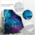 thumbnail image 2 of Galaxy Space Blanket Smooth Soft Print Throw Blanket for Gift Women Girls Friend 50"x60", 2 of 6