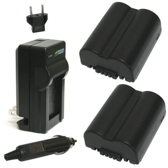 Wasabi Power Batterie (Lot de 2) et Chargeur pour Leica BP-DC5, BP-DC5-E, BP-DC5-J, BP-DC5-U et Leica V-Lux 1