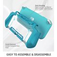 thumbnail image 2 of Mumba Grip Case for Nintendo Switch Lite, [Blade Series] TPU Protective Portable Cover Accessories Compatible with Switch Lite Console 2019 Release (Peacock), 2 of 6