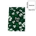 thumbnail image 3 of RyanK St Patricks Day Decorations St. Patrick's Day Kitchens Towel Green Luckys Clovers Dish Towel St. Patrick's Day Decorations For Home Dry Dish Cloth 18x26 Inch, 3 of 6