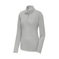thumbnail image 3 of Sport-Tek LST407 Ladies PosiCharge Tri-Blend Wicking 1/4-Zip Pullover, 3 of 4