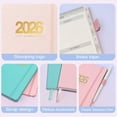 thumbnail image 5 of Birdeem A5 Daily Planner Notebook,Organizer with Monthly and Weekly Calendars,Multifunctional Journal for Office,School,and Travel,Portable Design for Efficient Scheduling, 5 of 5