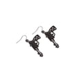 thumbnail image 1 of Costume Earrings - Studded Gun, 1 of 1