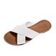 thumbnail image 2 of Sandalias planas con tachuelas para mujer, puntera abierta, deslizadores de mula, zapatillas con correa cruzada Wmkox8yii  ytu8177, 2 of 3