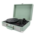 thumbnail image 2 of Reproductor de discos de vinilo, fonógrafo portátil Bluetooth 5.0 Reproductor de discos de fonógrafo portátil Estética elegante, 2 of 8