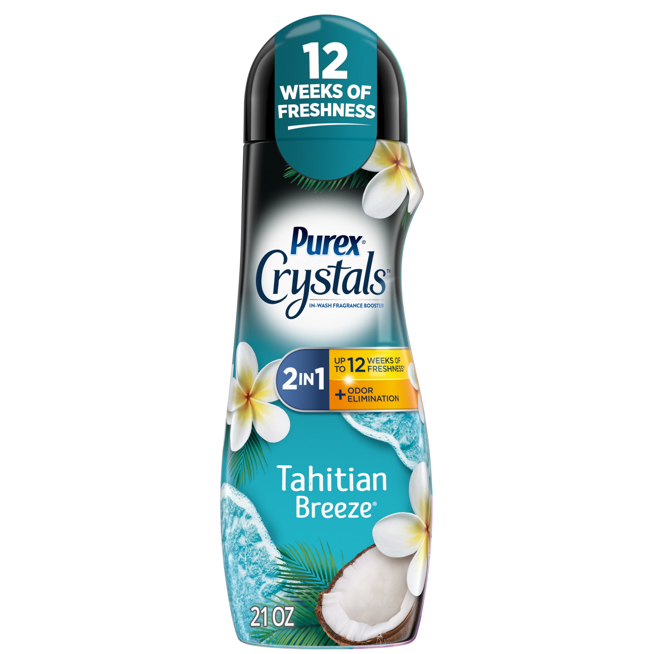 Fragrant Purex Crystals In-Wash Tahitian Breeze Scent Booster, 21