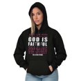 thumbnail image 4 of God Is Faithful Religious Faith Hoodie Sweatshirt Women Men Brisco Brands S, 4 of 6