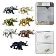 thumbnail image 2 of Elephant Shape Wardrobe Knob Brass Furniture Door Knobs And Handles Cabinet, 2 of 7