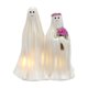 thumbnail image 1 of Estatua fantasma de Halloween para novios con luces LED de resina, 1 of 3