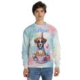 thumbnail image 4 of Happy Birthday Cute Puppy Boxer with Cake Gifts Party Hat All Over Print 3D Sweatshirt Unisex Merch Boxers Dog Lover Gifts Idea - 00029, 4 of 6