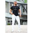 thumbnail image 4 of Pantalones vaqueros elásticos Jeans Heyfanee Slim Fit para hombre, color blanco, 4 of 6
