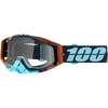 100% Racecraft Goggles Ergono / Clear Lens (OSFM, Blue Ergono / Clear Lens)