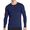 Navy Blue, variant on Therma Pro Thermal Shirt for Men Long Sleeve Thermal Compression Tops for Men Base Layer Cold Weather , Black, Large