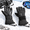 Black-X-Small, variant on Black X-Small Touchscreen Ski Snowboarding Gloves with Wrist Guards
