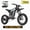 S900 60V30AH+Gift, variant on 37Mph Shengmilo S900 1500W Electri Dirt Bike,60V30Ah 90KM long range electric motorcycle,20"x 4.0 all terrain off road bicycles,Shimano 7 Speed,Full Suspension Mountain Bike UL2849
