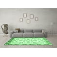 thumbnail image 3 of Ahgly Company Indoor Rectangle Oriental Emerald Green Traditional Area Rugs, 8' x 12', 3 of 4