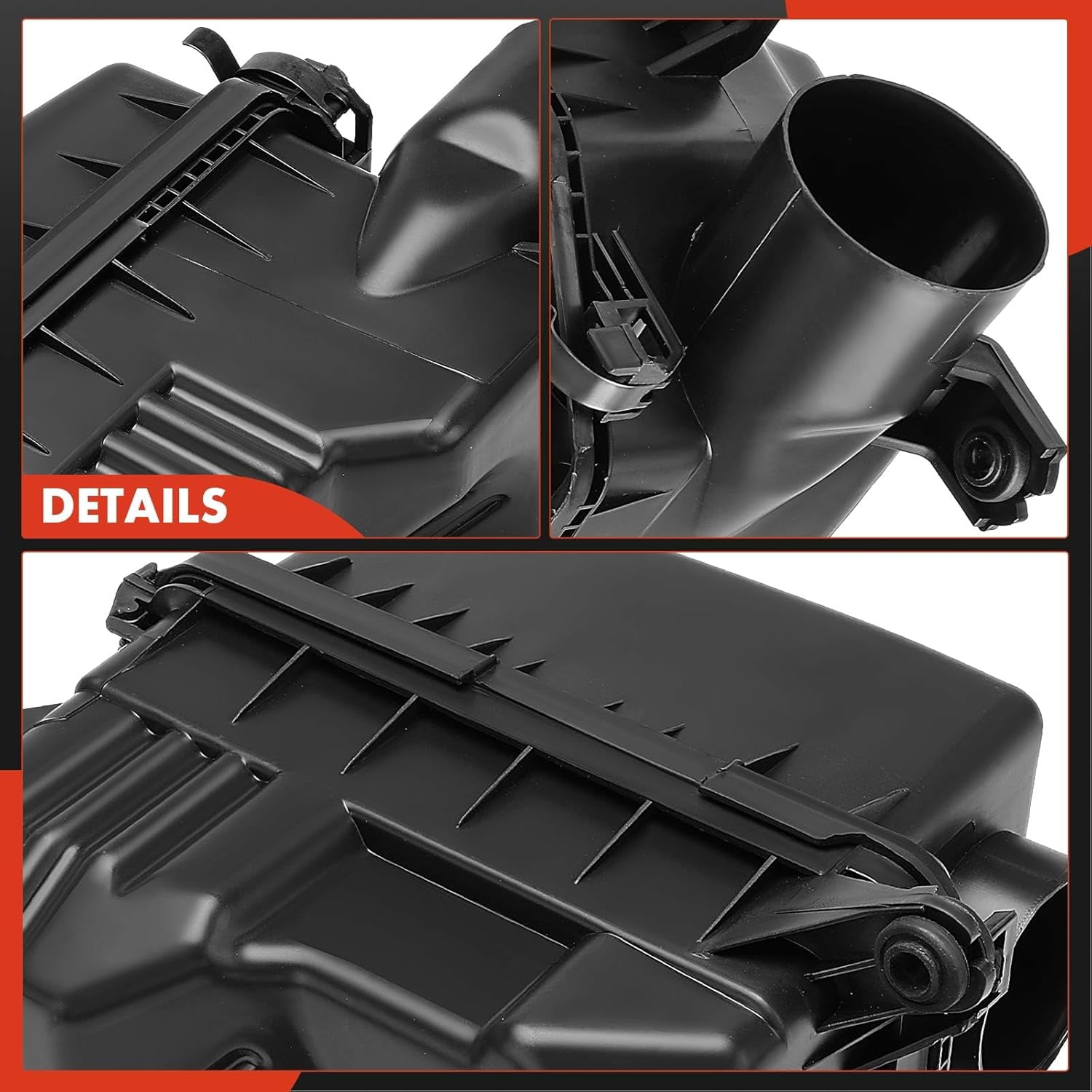 A-Premium Engine Air Filter Cleaner Box Housing Without Air Strainer Compatible with Hyundai Elantra 2011-2016, 1.8L 2.0L, Replace# 336640500LKQ