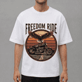 thumbnail image 3 of Men's 100% Cotton Short Sleeve Crewneck Graphic T-Shirt, Soft Breathable Moisture Wicking Casual Basic S-3XL, 3 of 7