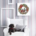 thumbnail image 3 of Diamond Drill Christmas Garland 5D Kits de pintura DIY Decoración redonda completa (DG216), 3 of 9