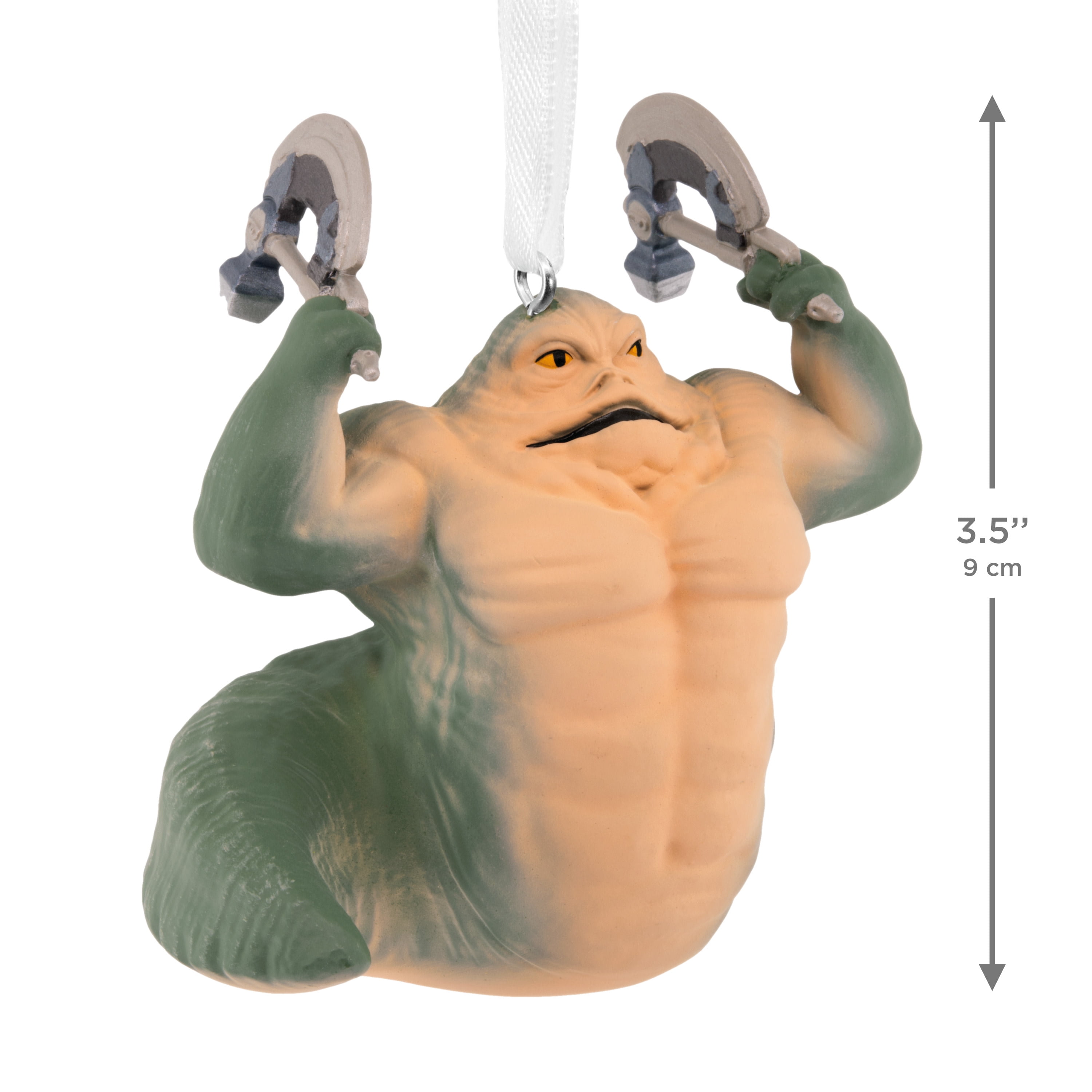 Hallmark Christmas Ornament (Star Wars: Grogu Rotta the Hutt), 1 Count