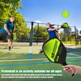 Pickleball Rackets Set Pickleball Paddle Set of 2 Rackets and 4