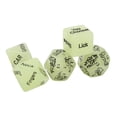 thumbnail image 4 of Dados de postura Sexual para parejas, 5 uds., amantes, despedida de soltero, dados de Pose múltiples, juguete luminoso, 4 of 14