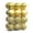 Gold, variant on Fllostpr 24PC Electroplated Christmas Ball Ornaments, Shatterproof Hanging Decor Set for Xmas Tree Wreath Garland Party Indoor, Green 1.2"