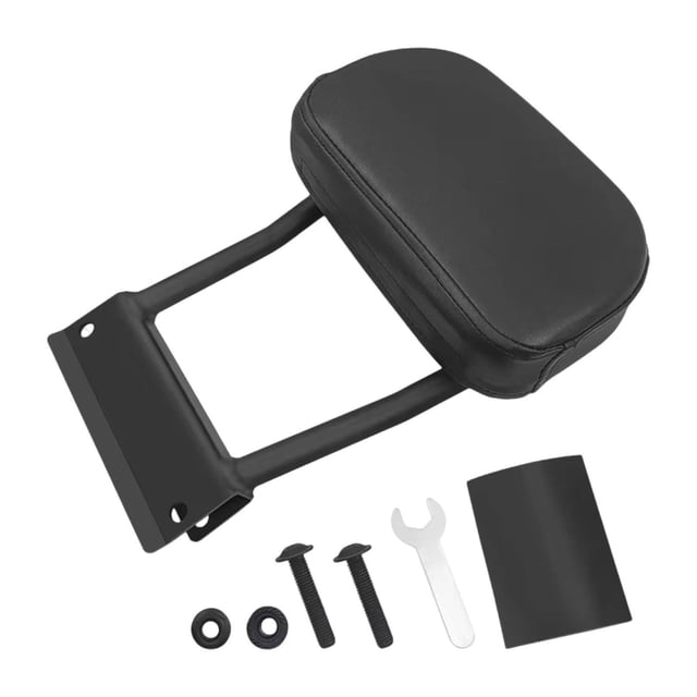 Backrest de motocicletas ,Motorcycle Backrest Motorcycle Tackrest Asiento ,Ratio de cojín de cuero PU de respaldo de trasero ,Motorcycle Scooter Cushion Soft Almo