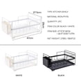 thumbnail image 2 of fastboy Kitchen Shelf Organizer Dishes Drying Sink Drain Kitchen Storage Countertop Utensils Holder, 2 of 7