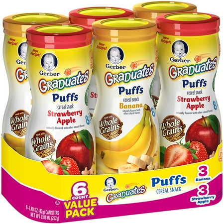 Gerber Graduates Finger Foods Variety - 6 pk. - Walmart.com