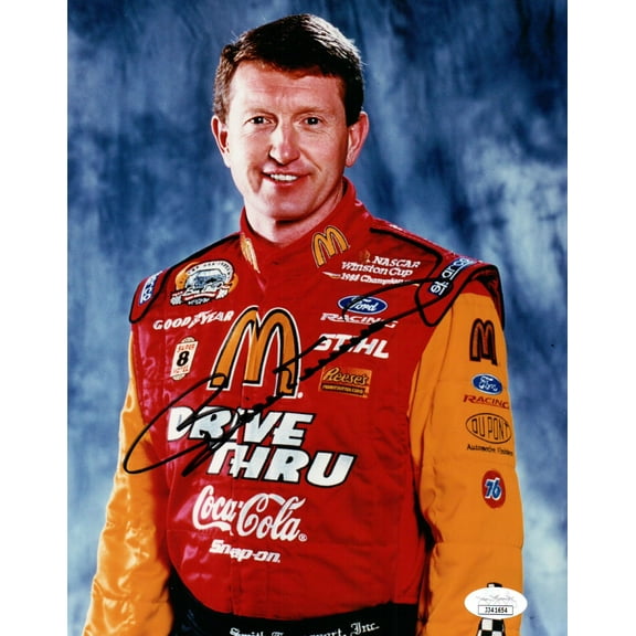 Bill Elliott Signed Autographed 8X10 Photo NASCAR Legend JSA COA