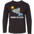 thumbnail image 3 of Inktastic Panama City Beach Florida Vacation Long Sleeve Youth T-Shirt, 3 of 5