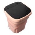 thumbnail image 1 of 15L Portable Washing Machine, Foldable Design Mini Laundry Machine Deep Cleaning For Underwear, Baby Clothes, 100-240V US Plug, 1 of 8