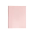 thumbnail image 1 of Two Pocket Folder Three Hole Punch Prong Fasteners Letter Size Extra Tough Folders Assorted Colors Pink Plastic Folder, 1 of 4