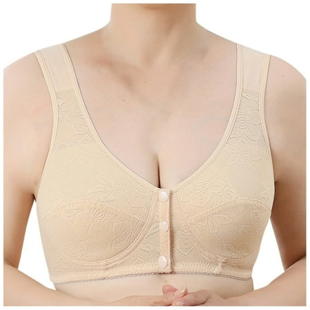 Xiaoxatg Women s Jacquard Solid Color Tank Top Lace Bra Without Underwire Medium Sports Bra for Women