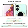 thumbnail image 6 of Compatible with Realme C55 Case for Women, Ultra Soft Realme C55 Phone Case Cute Astronaut Pattern Cases with Stand Silicone Protective Cover (Green)…, 6 of 12