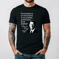 thumbnail image 1 of New LIMITED Ronald Reagan Government Problem Quote Vintage T-Shirt, 1 of 4