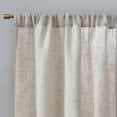 thumbnail image 6 of Madison Park Kyler 2-PK 52x84" Linen Blend Light Filtering Curtain Panel Pair in Natural, 6 of 8
