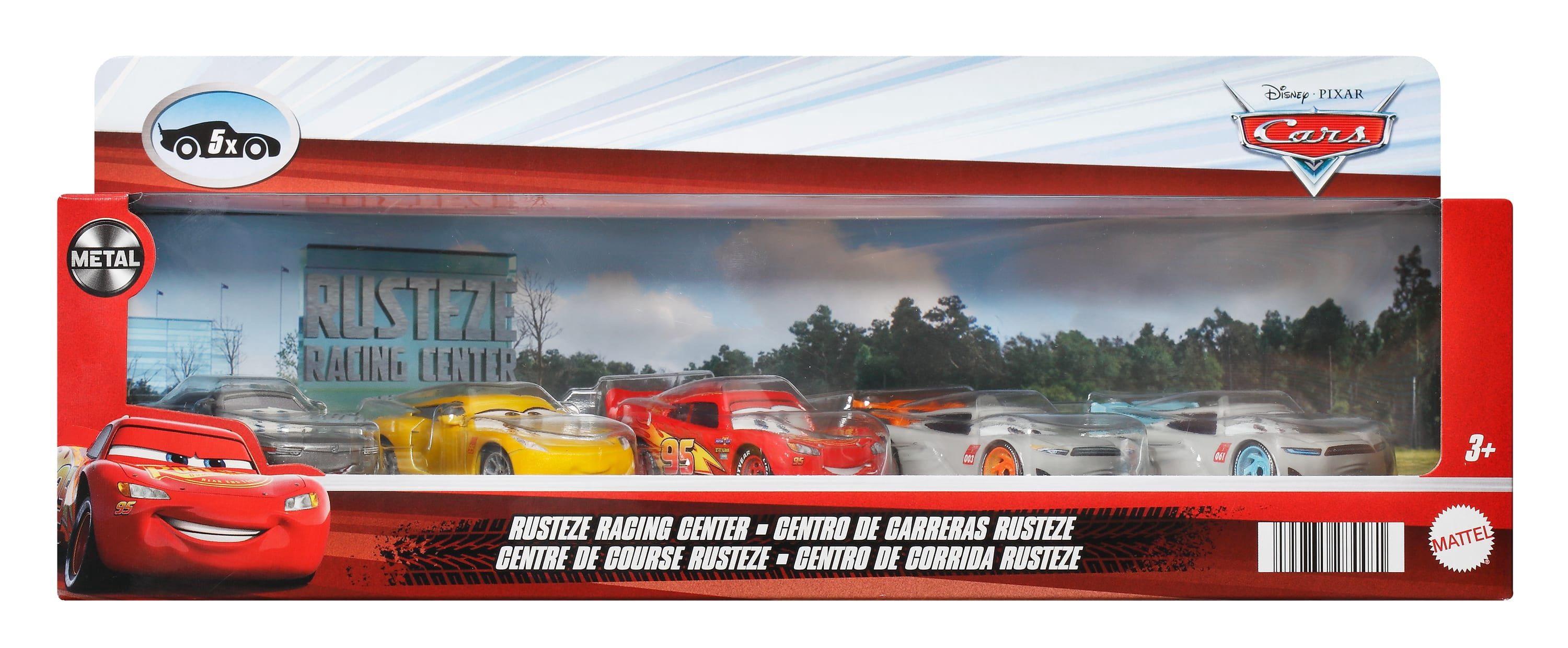 ディオ、プッチ、カーズ セット Disney and Pixar Cars Travelin' Team 5-Pack, Set of 5 1:55 Scale